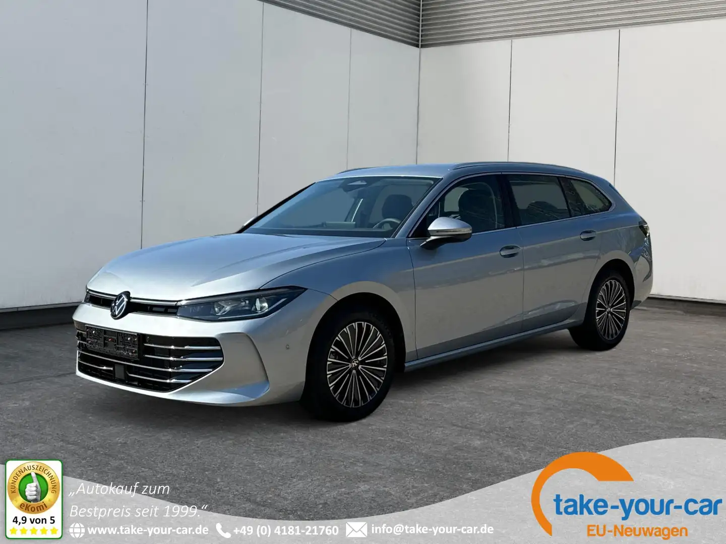 Volkswagen Passat Variant Elegance DSG+AHK+NAVI+MATRIX+MASSAGE+ACC+KAMERA... Silber - 1