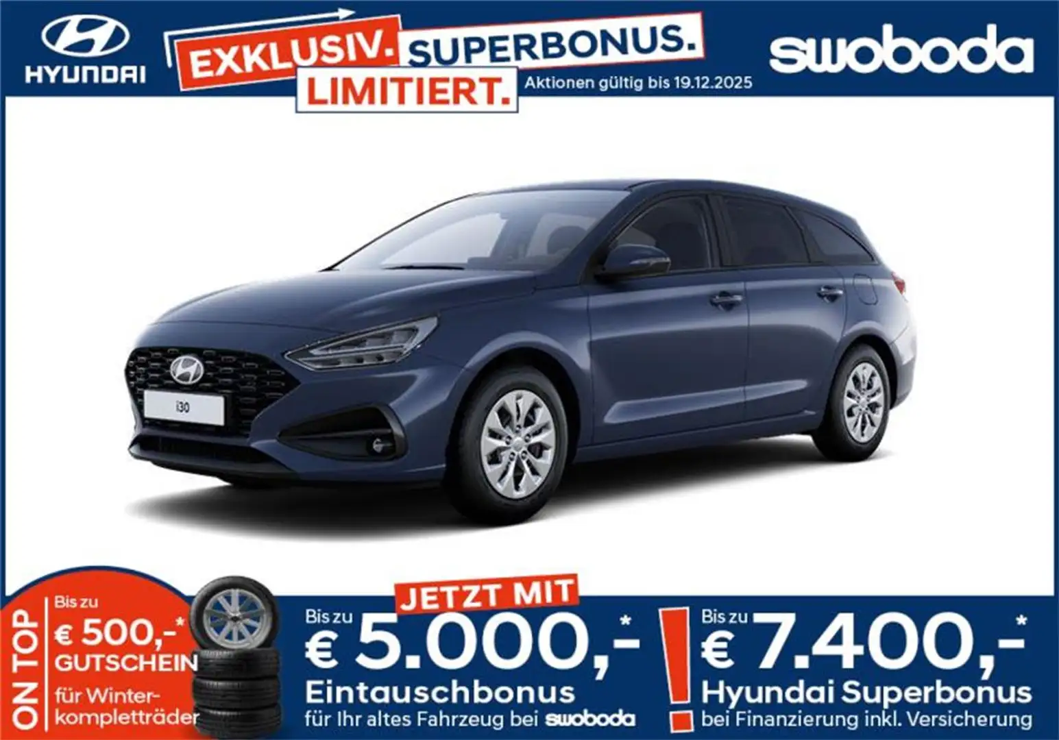 Hyundai i30 Kombi - PD GO 1.5 DPI c5kg1 Blau - 1