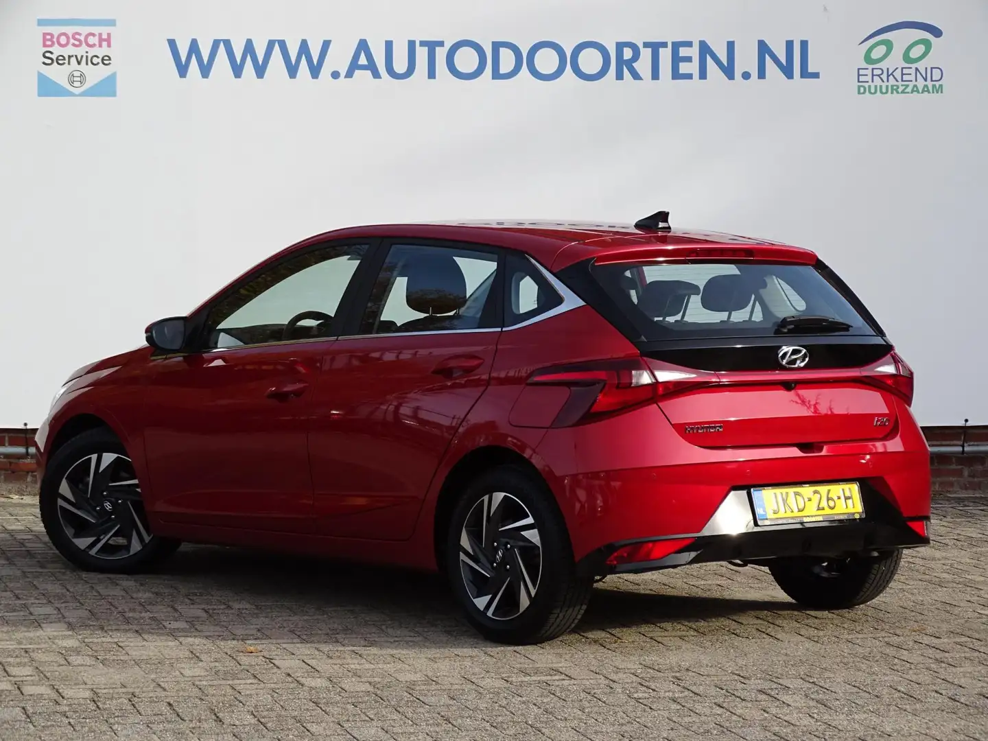 Hyundai i20 1.0 T-GDI Comfort|CAM|CAR-PLAY|STOEL/STUUR VERWARM Rood - 2