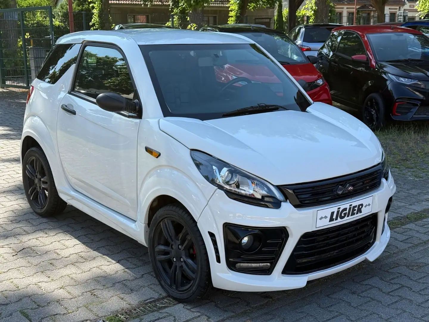 Ligier JS 50 DCI Sport Klima Mopedauto 45 KM/H L6e Blanco - 1