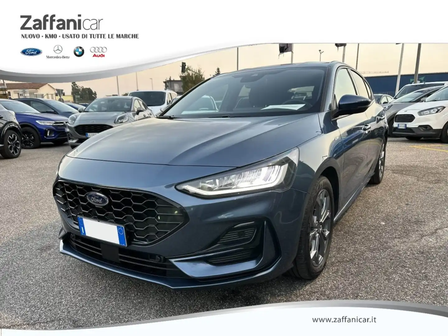 Ford Focus 1.0 EcoBoost Hybrid 125 CV 5p. ST-Line Blu/Azzurro - 1