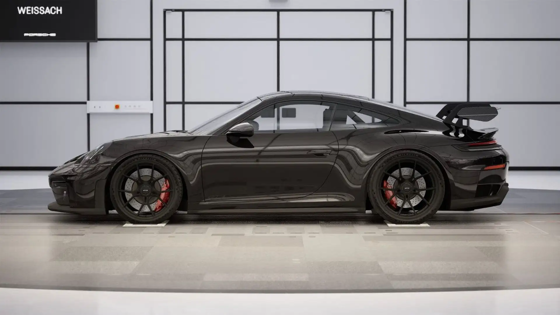 Porsche 992 .2 GT3 MY26 WEISSACH CLUPSPORT LIFT SCHALE Schwarz - 1