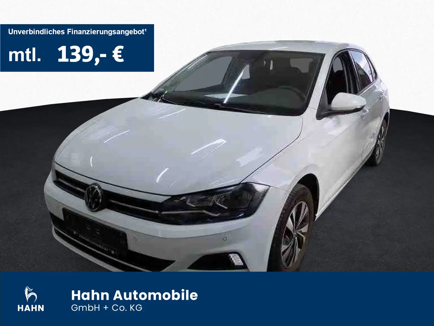Volkswagen Polo 1.0 Comfortline Einparkhilfe Sitzheizung Weiß - 1