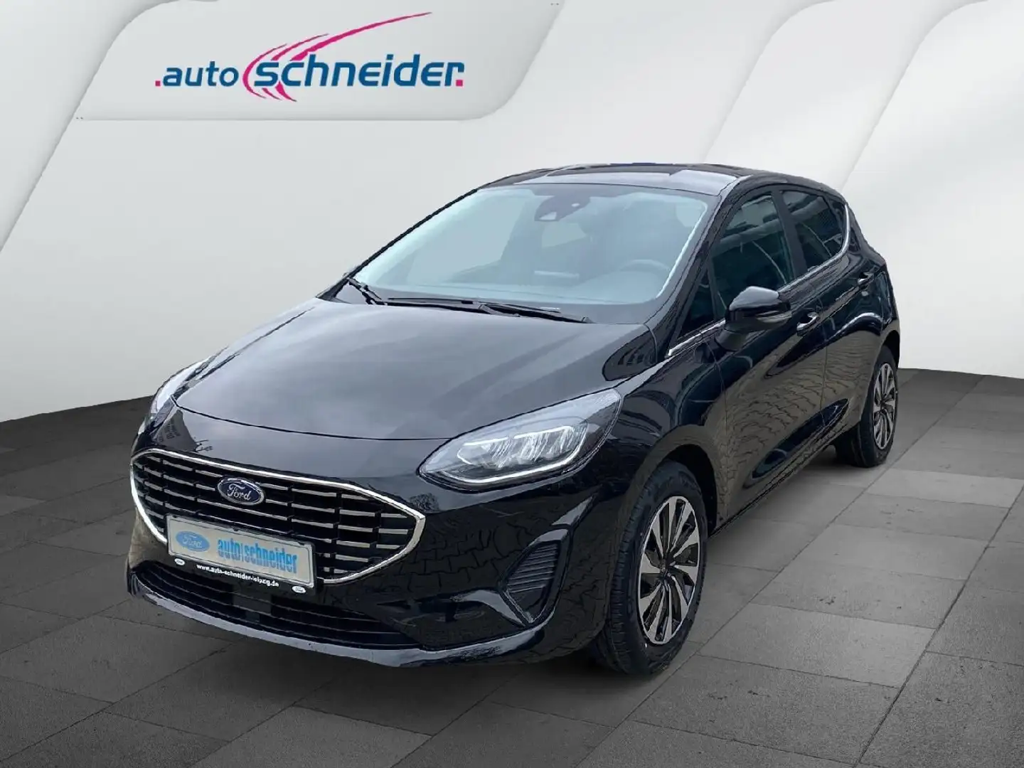 Ford Fiesta Titanium Schwarz - 1