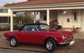 Fiat 124 Spider Cabrio Rot - thumbnail 1