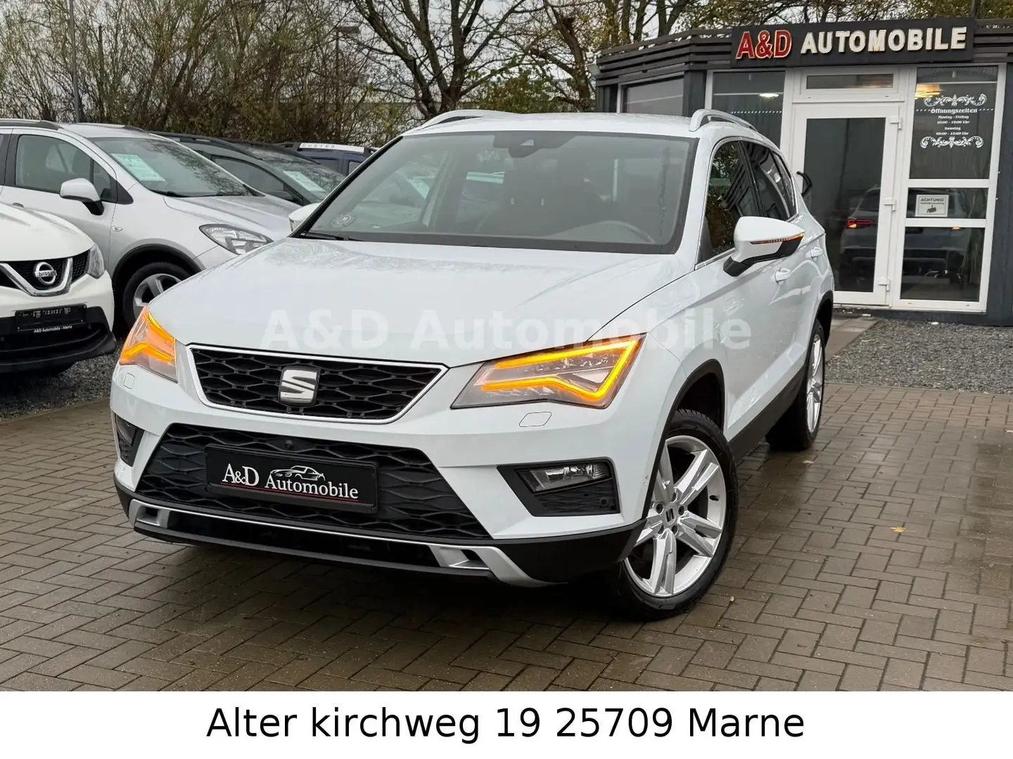 SEAT Ateca Xcellence TSI DSG ACC LED NAVI KAMERA 360° Weiß - 1
