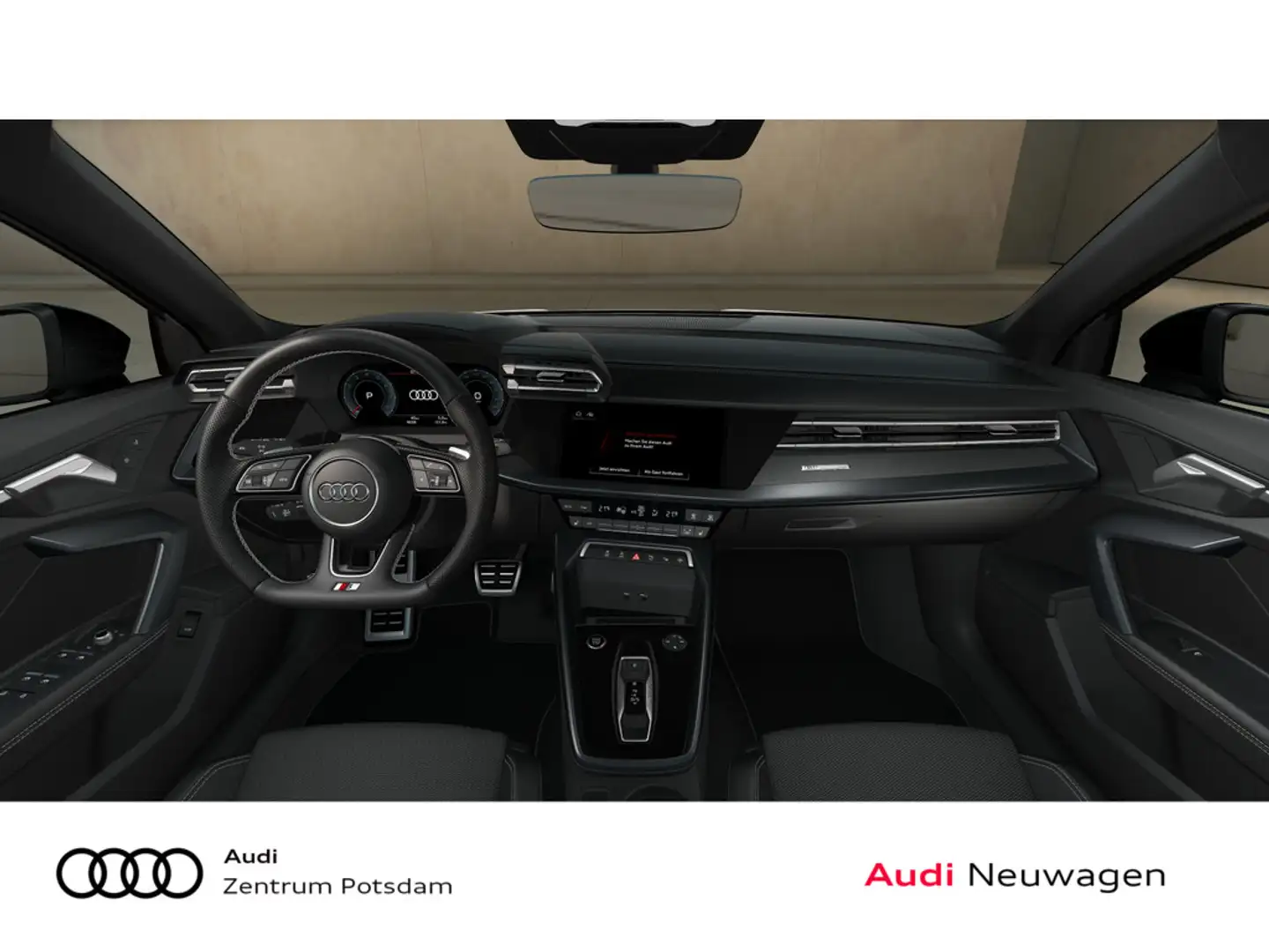 Audi A3 Sportback S line TFSI PDC SHZ ACC LED Grijs - 2