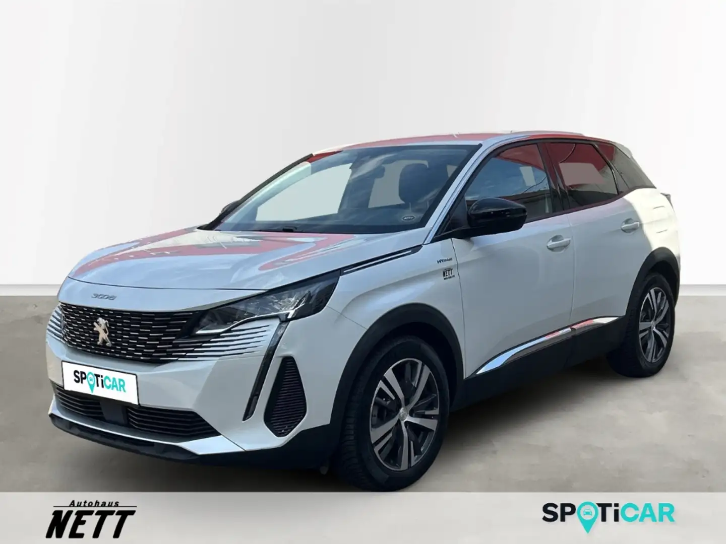 Peugeot 3008 Allure 225 Plug-In Hybrid e-EAT8 Weiß - 1