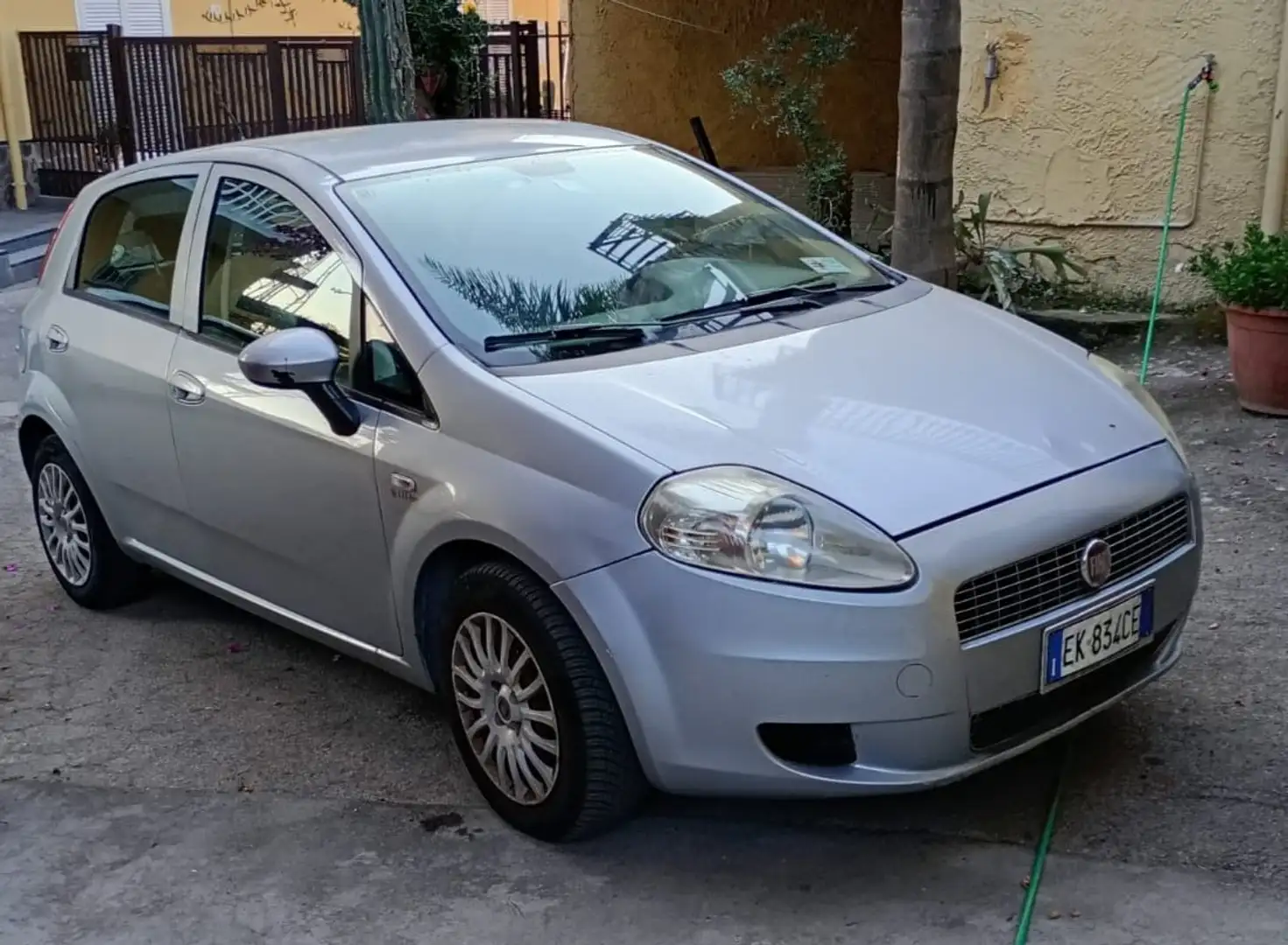 Fiat Grande Punto Grande Punto 5p 1.3 mjt 16v Dynamic 90cv 6m FL Argent - 1