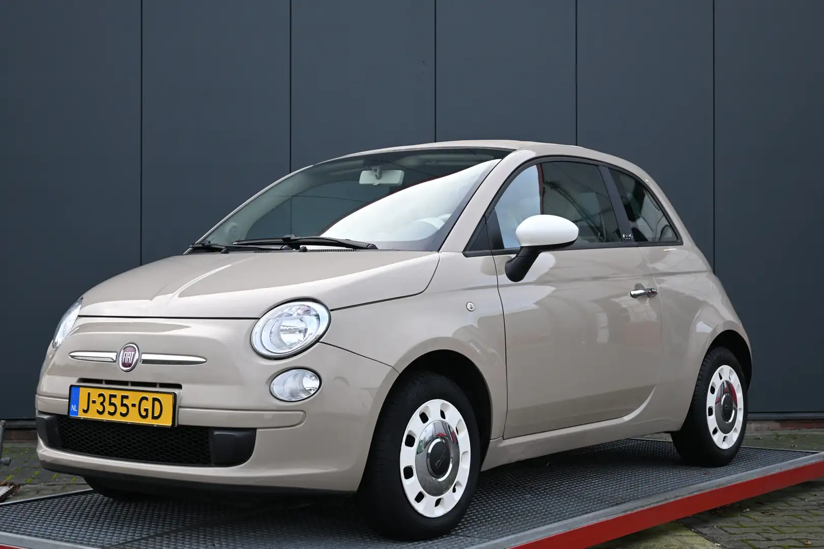 Fiat 500C 1.2 Lounge CAPPUCCINO Beige - 1