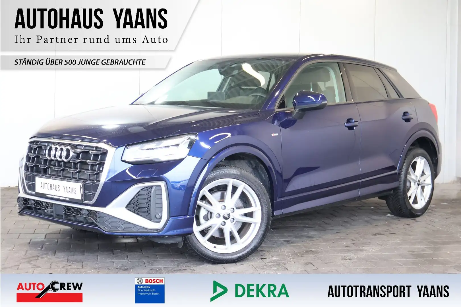 Audi Q2 35 TDI S-Line VIRTUAL+CARPLAY+MATRIX+KEY+18" Blau - 1