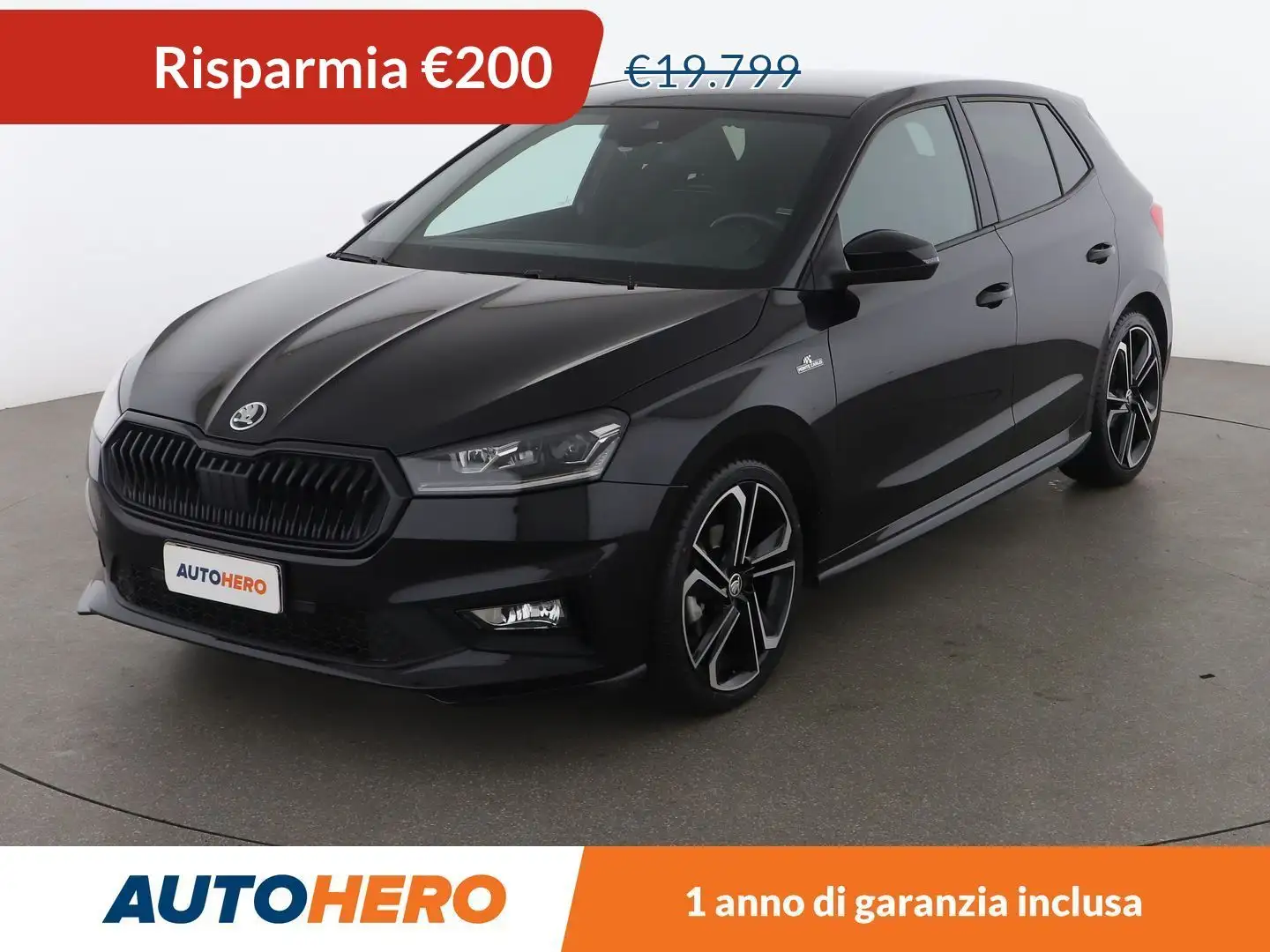 Skoda Fabia 1.5 TSI ACT Sport Monte Carlo 150 CV DSG Nero - 1