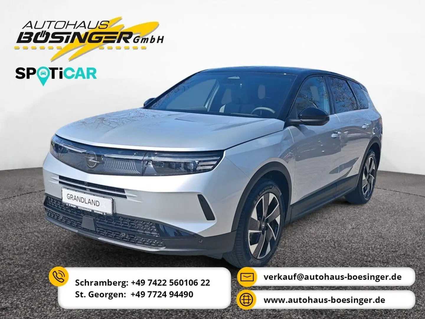 Opel Grandland New Grandland GS Mild-Hybrid HUD PDC Kamera Navi Zilver - 1
