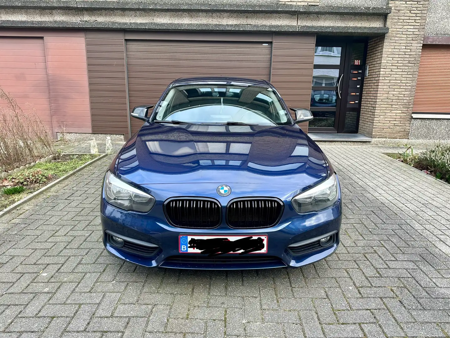 BMW 118 118d Aut. Sport Line Blauw - 1