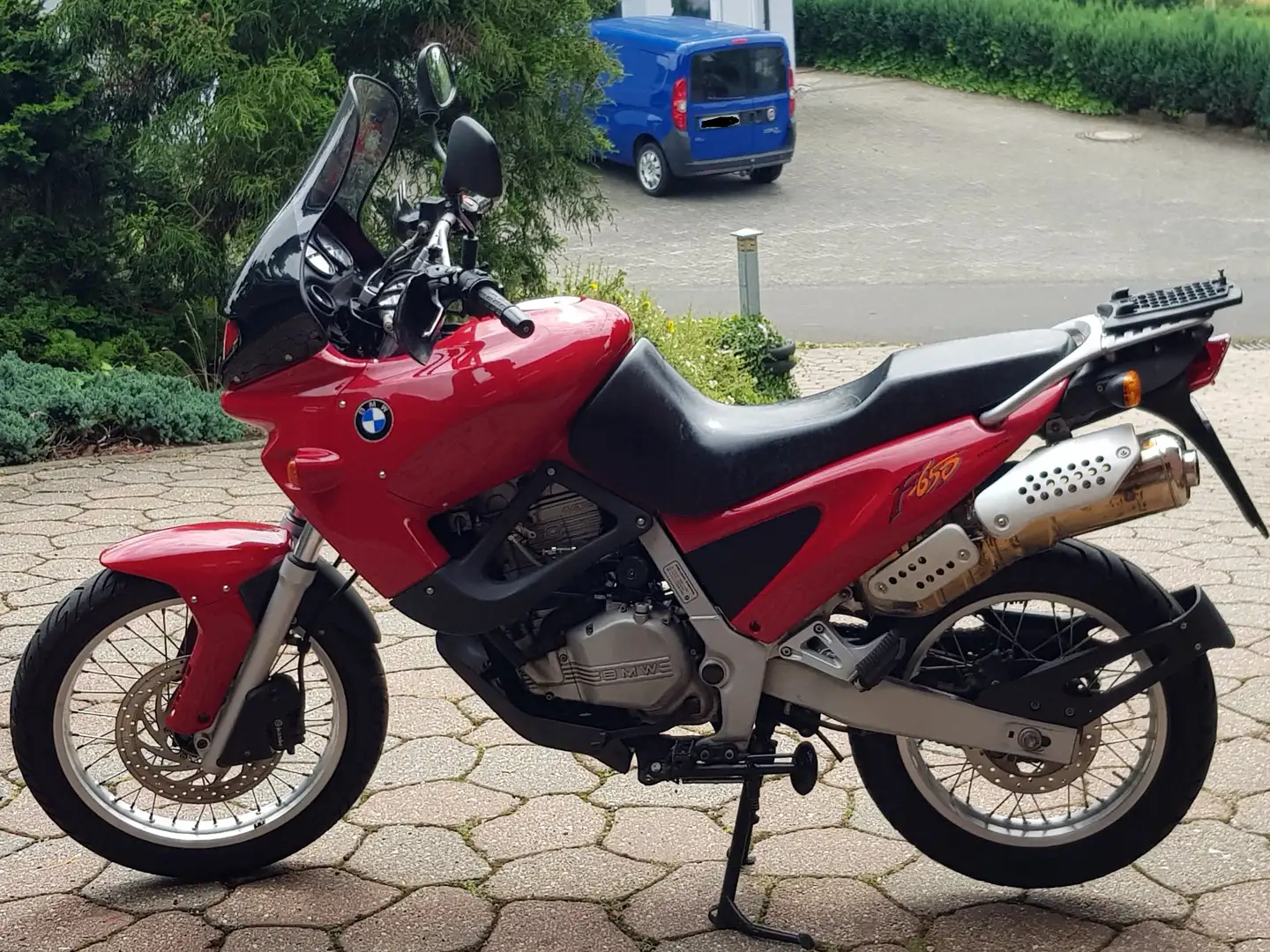BMW F 650 Funduro ( 169) Roşu - 2