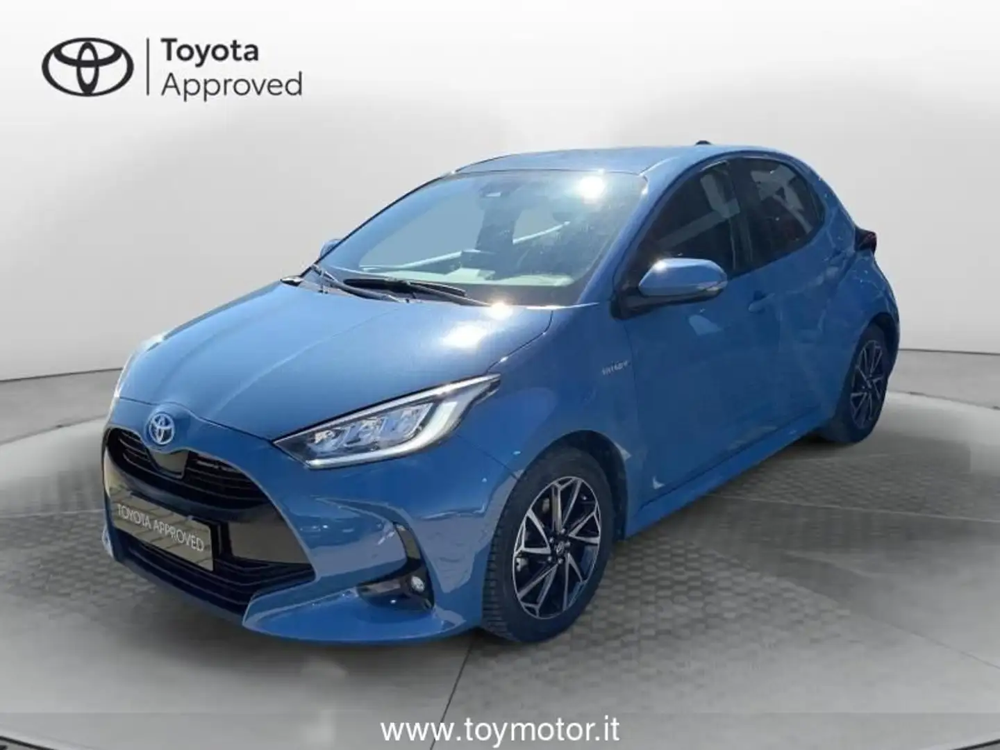Toyota Yaris 4ª serie 1.5 Hybrid 5 porte Trend Blu/Azzurro - 1