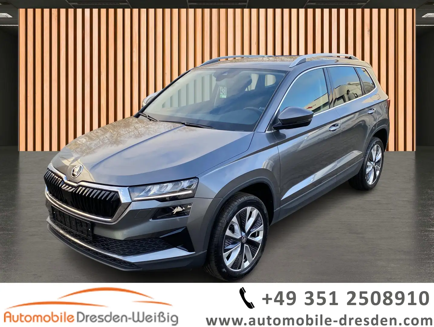 Skoda Karoq 1.5 TSI DSG Selection*Kessy*DAB*LED Gris - 1