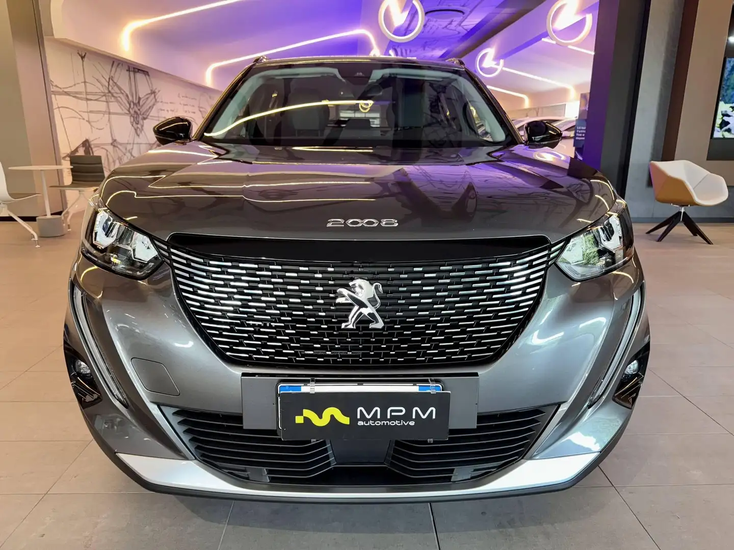 Peugeot 2008 1.2 PURETECH ALLURE PACK 131CV BENZ Gris - 2