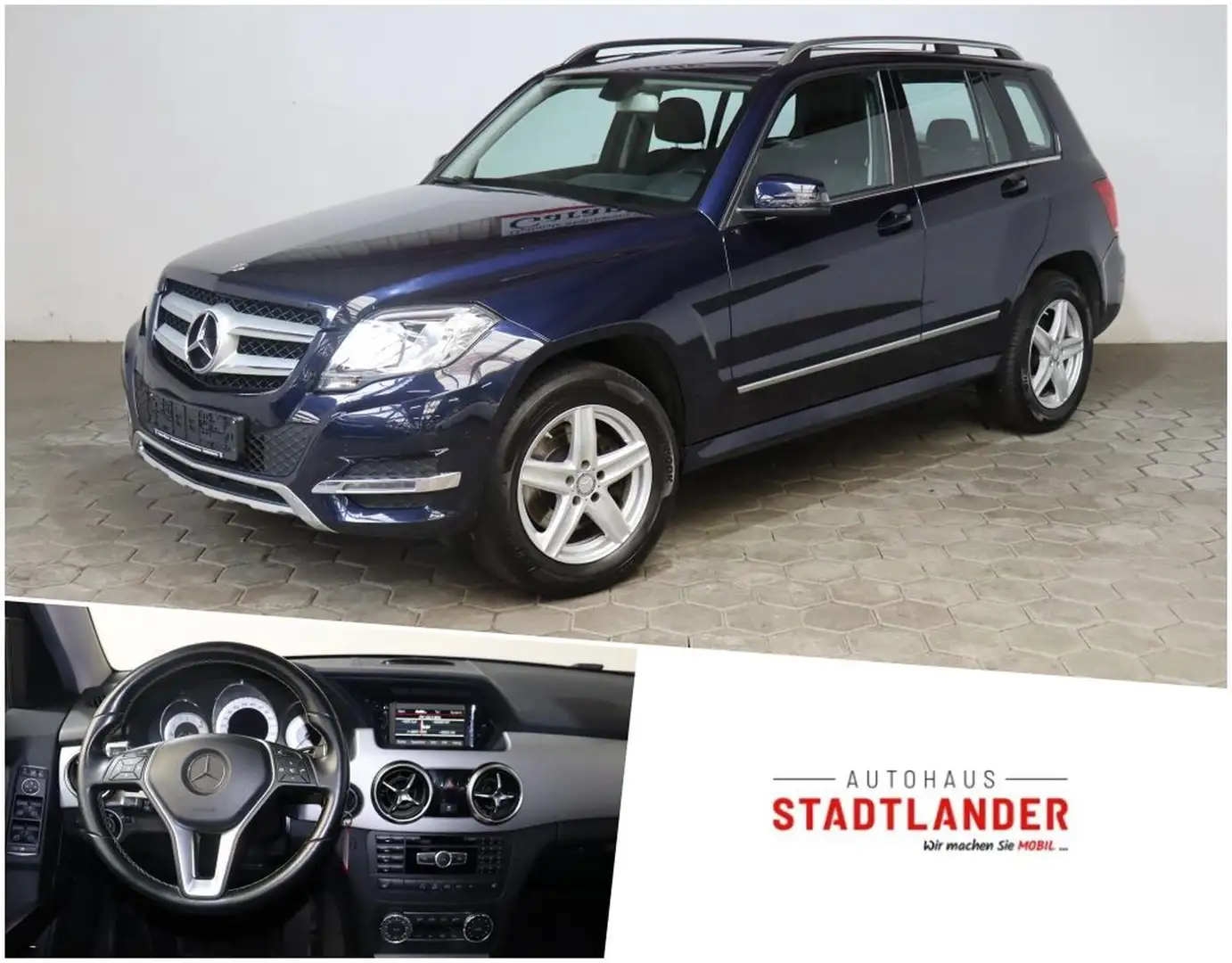 Mercedes-Benz GLK 220 CDI BlueEfficiency 4Matic NAVI*SHZ*GRA Синій - 1