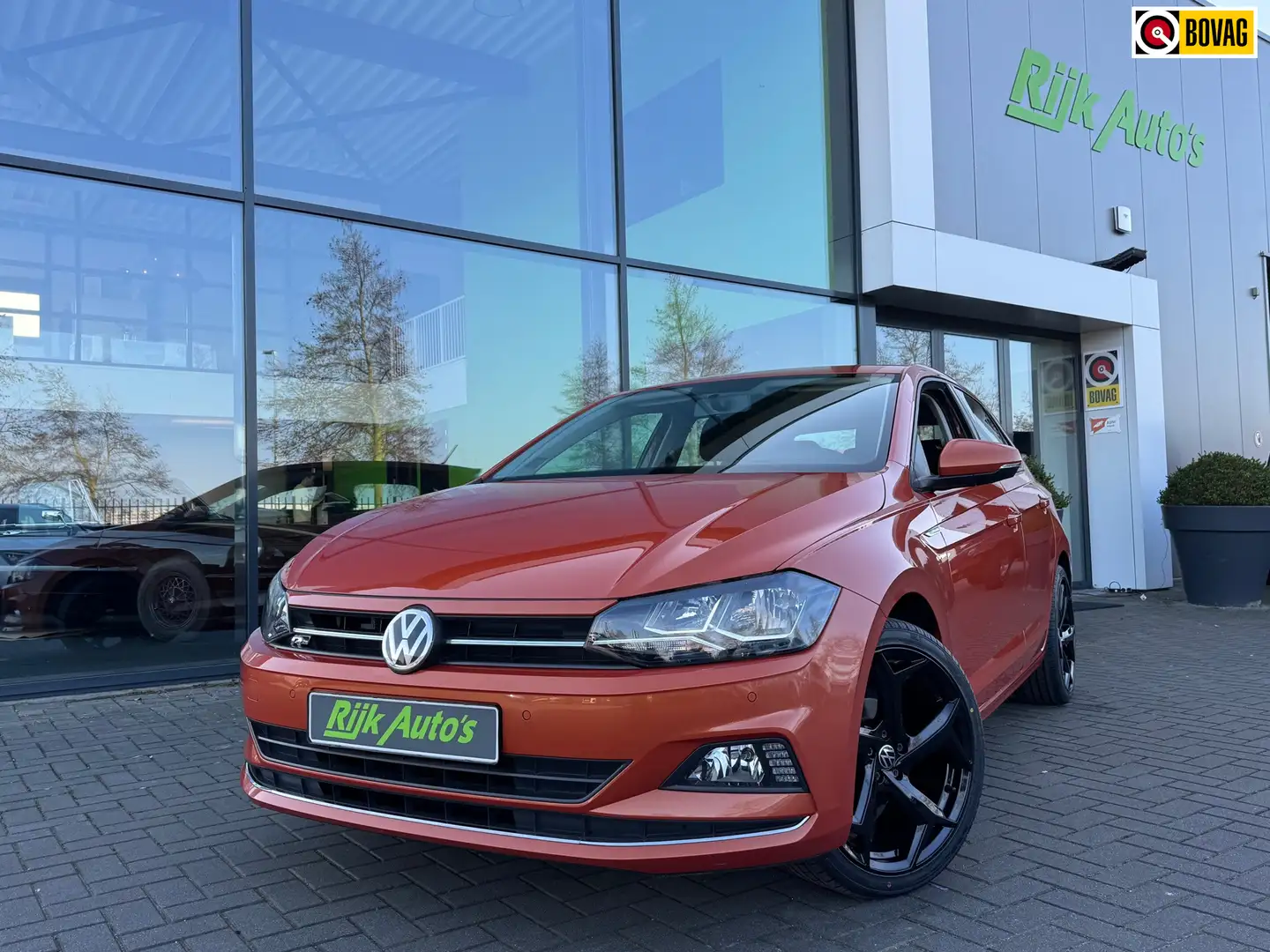 Volkswagen Polo 1.0 TSI Highline * Stoelverwarming * Cruise Contro Oranžová - 1
