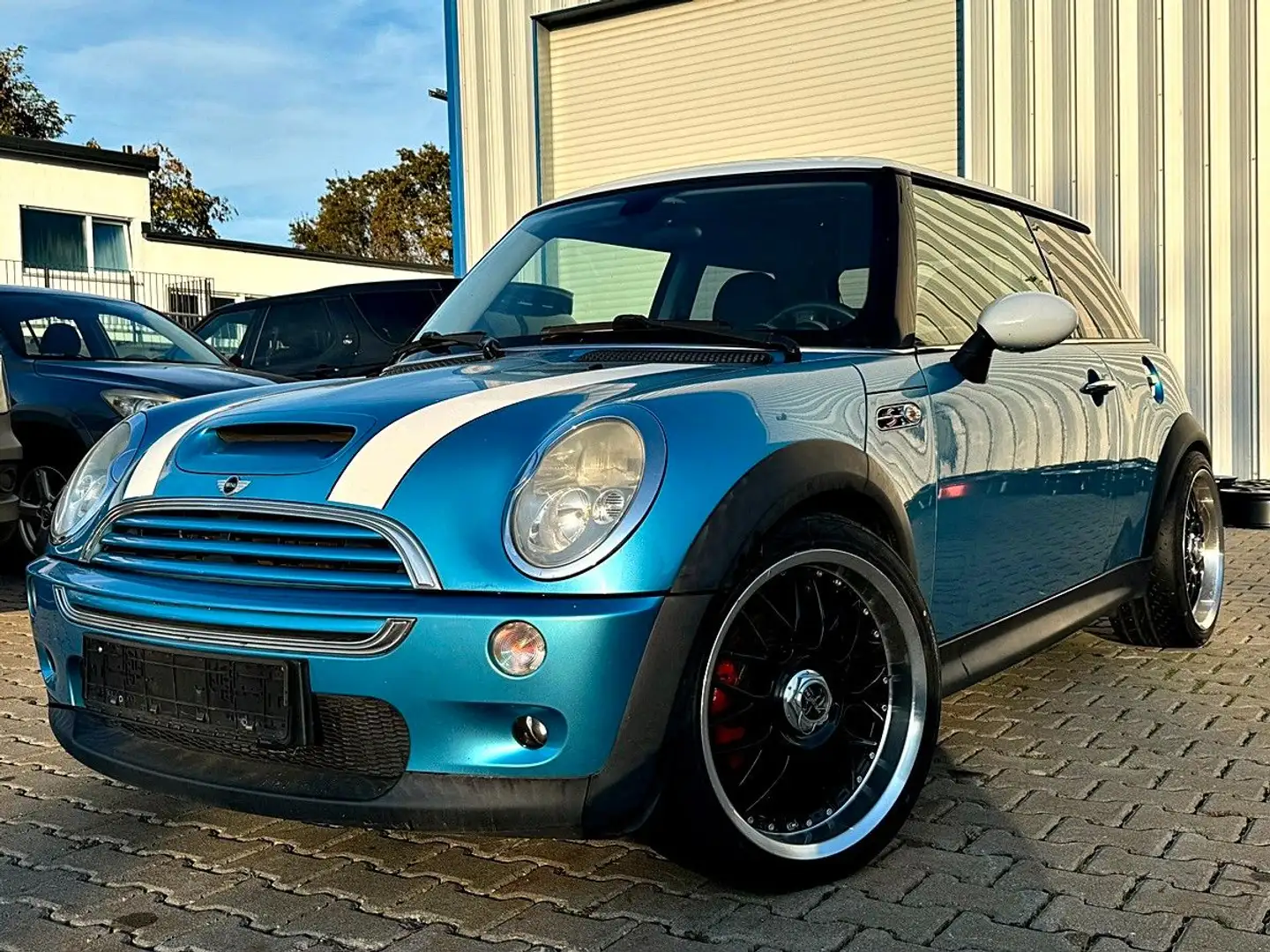 MINI Cooper S NAVI XENON TLEDER PDC TEMP Azul - 1