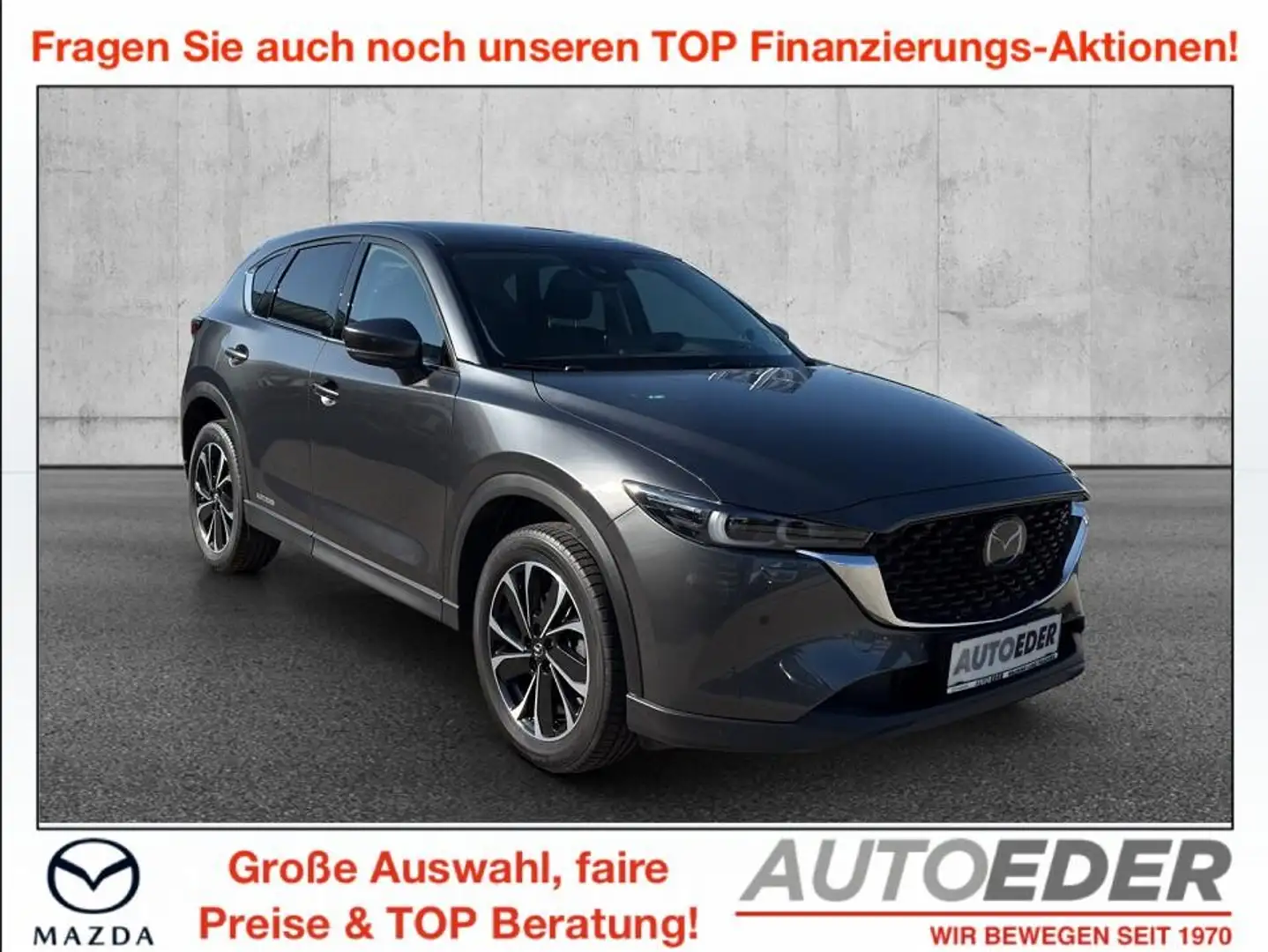 Mazda CX-5 CD150 Skyactive D AWD Exclusive-Line Aut. Grau - 1