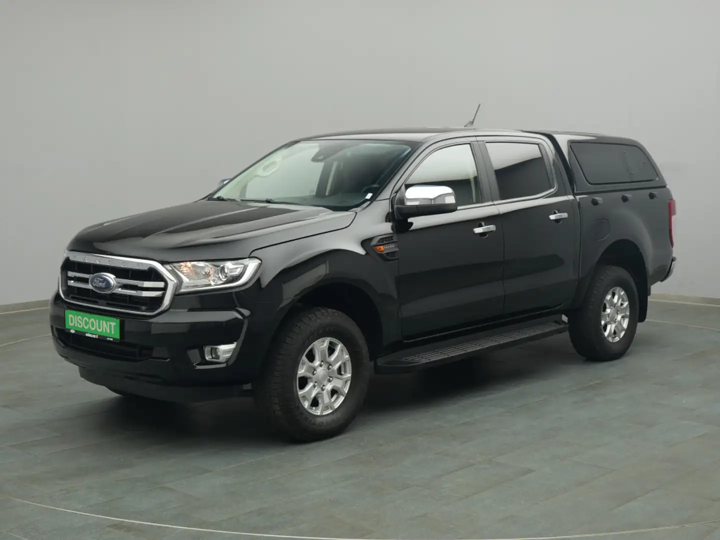 Ford Ranger Doka XLT 170PS Aut. 4x4/XLT-Paket 3/AHK Schwarz - 2