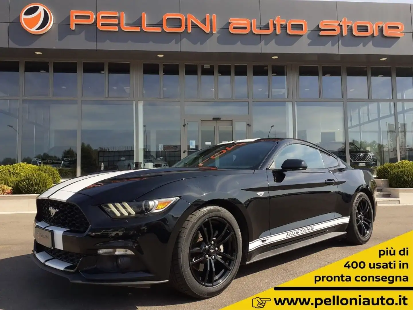 Ford Mustang Fastback 2.3 EcoBoost automatica GARANZIA Nero - 1