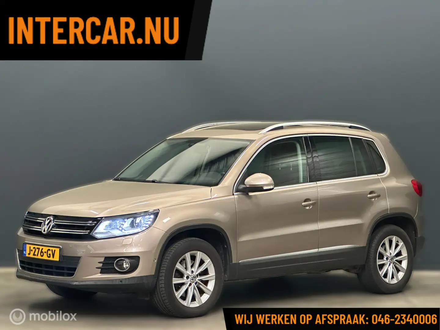 Volkswagen Tiguan 1.4 TSI Sport&Style Leder Navi Xenon Pano Beige - 1
