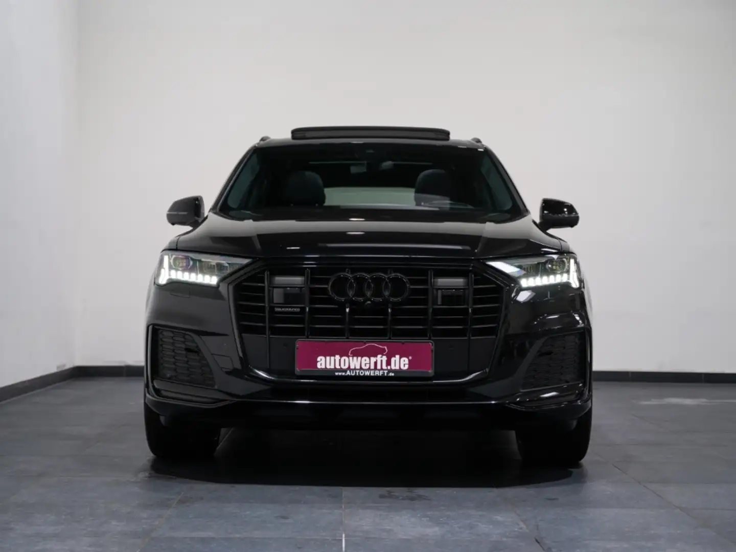 Audi Q7 50 TDI QU COMPETITION+ S LINE BLACK PANO AHK MATRI Schwarz - 2