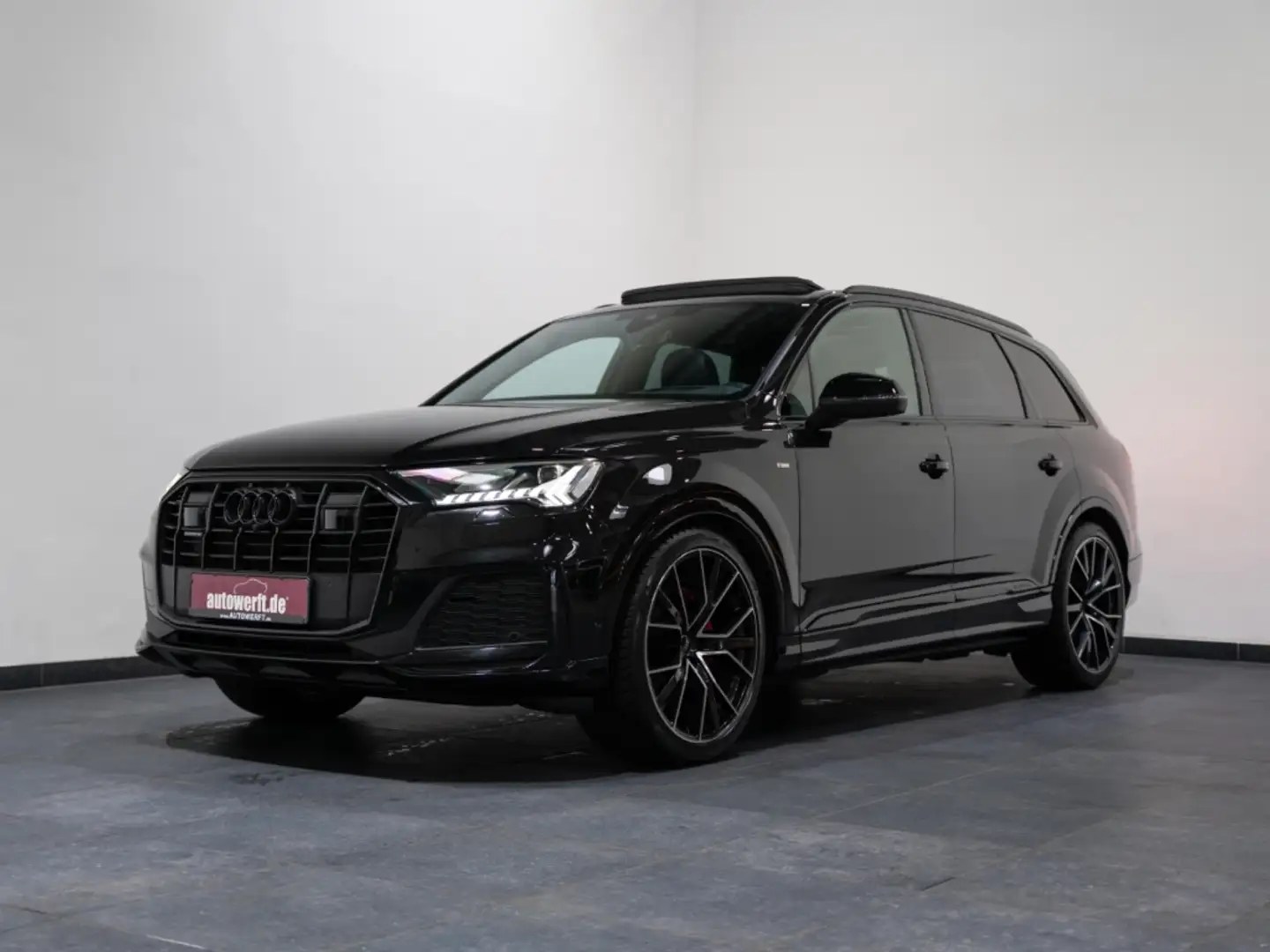 Audi Q7 50 TDI QU COMPETITION+ S LINE BLACK PANO AHK MATRI Schwarz - 1