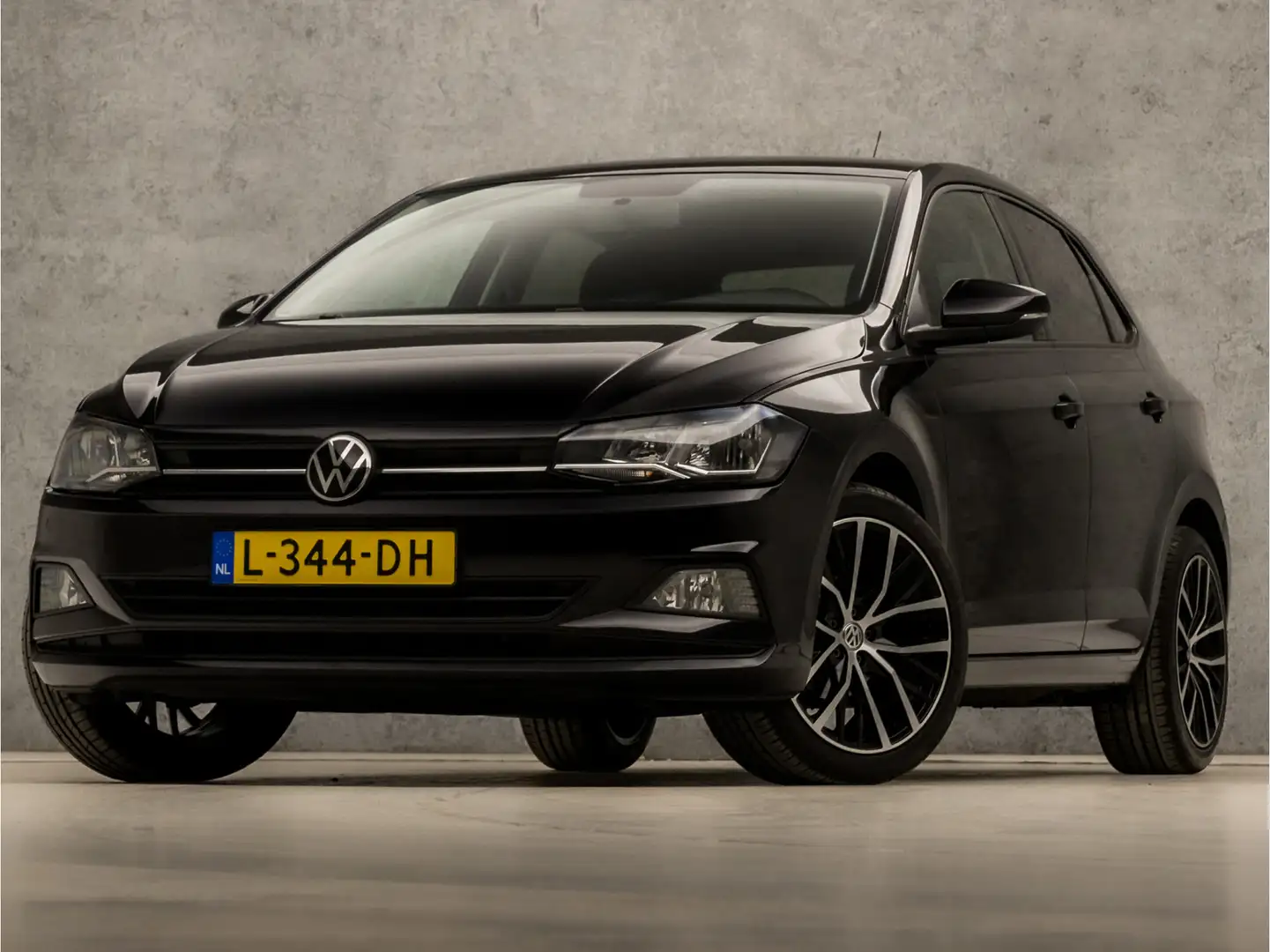 Volkswagen Polo 1.0 TSI Sportline Automaat (APPLE CARPLAY, PARKEER Czarny - 1