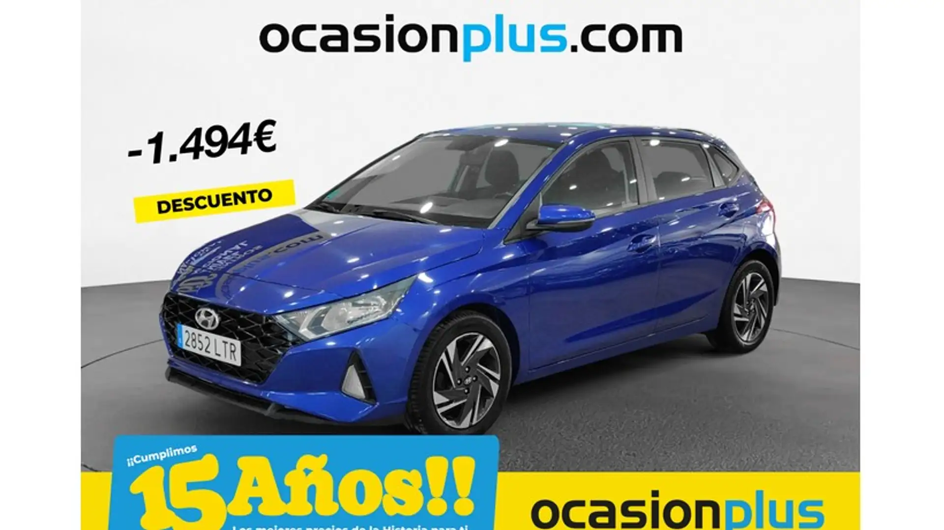 Hyundai i20 1.0 TGDI SLX 100 Azul - 1