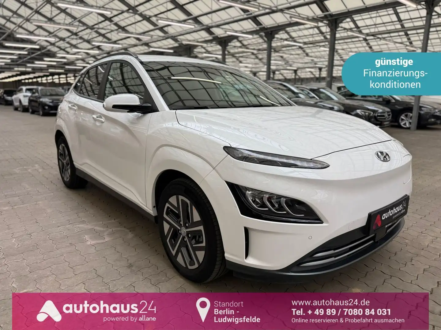 Hyundai Kona Elektro  39,2 kWh|SmartLink|Kamera Blanc - 1