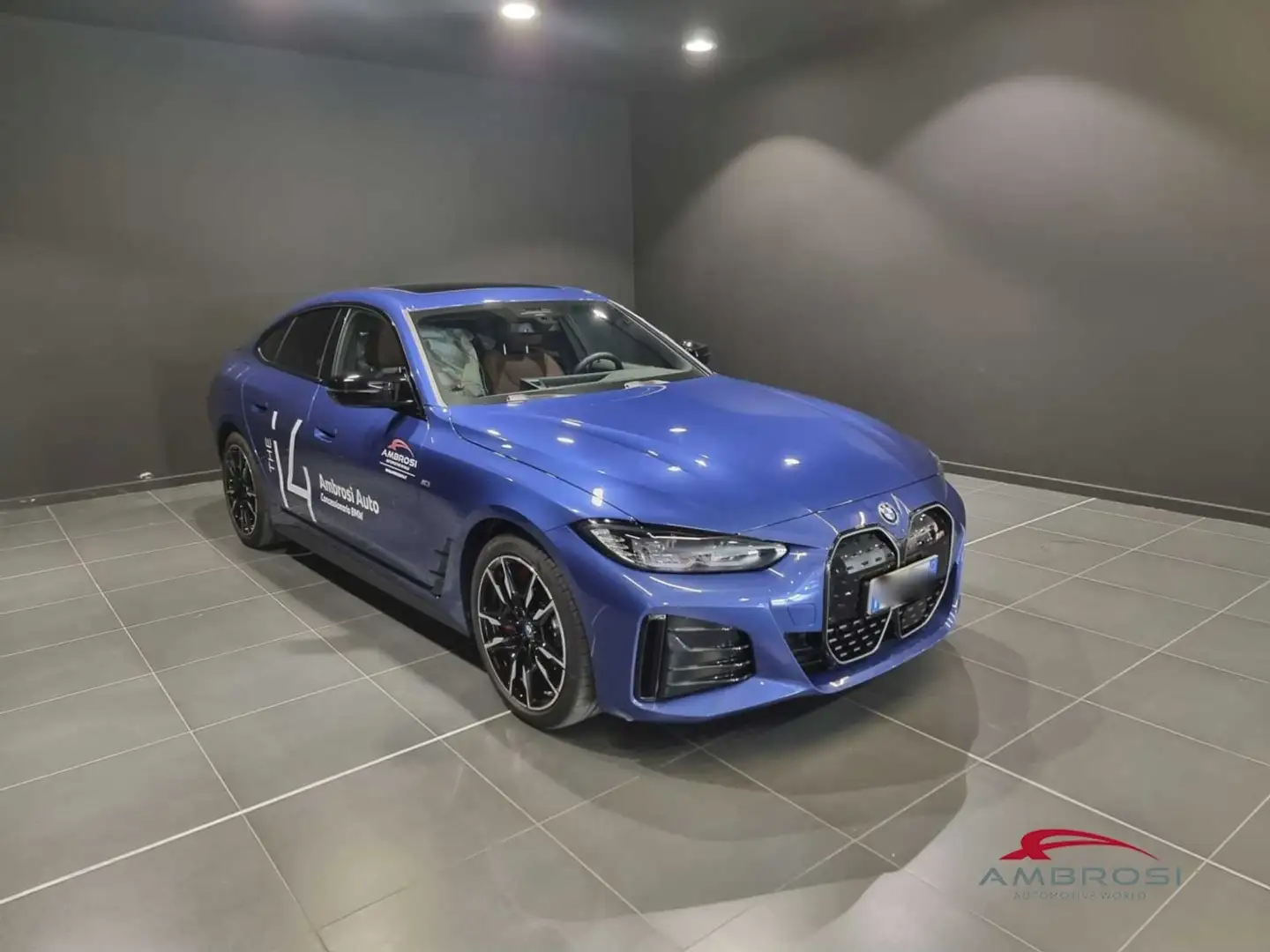 BMW i4 M50  M Sport Pro Albastru - 2