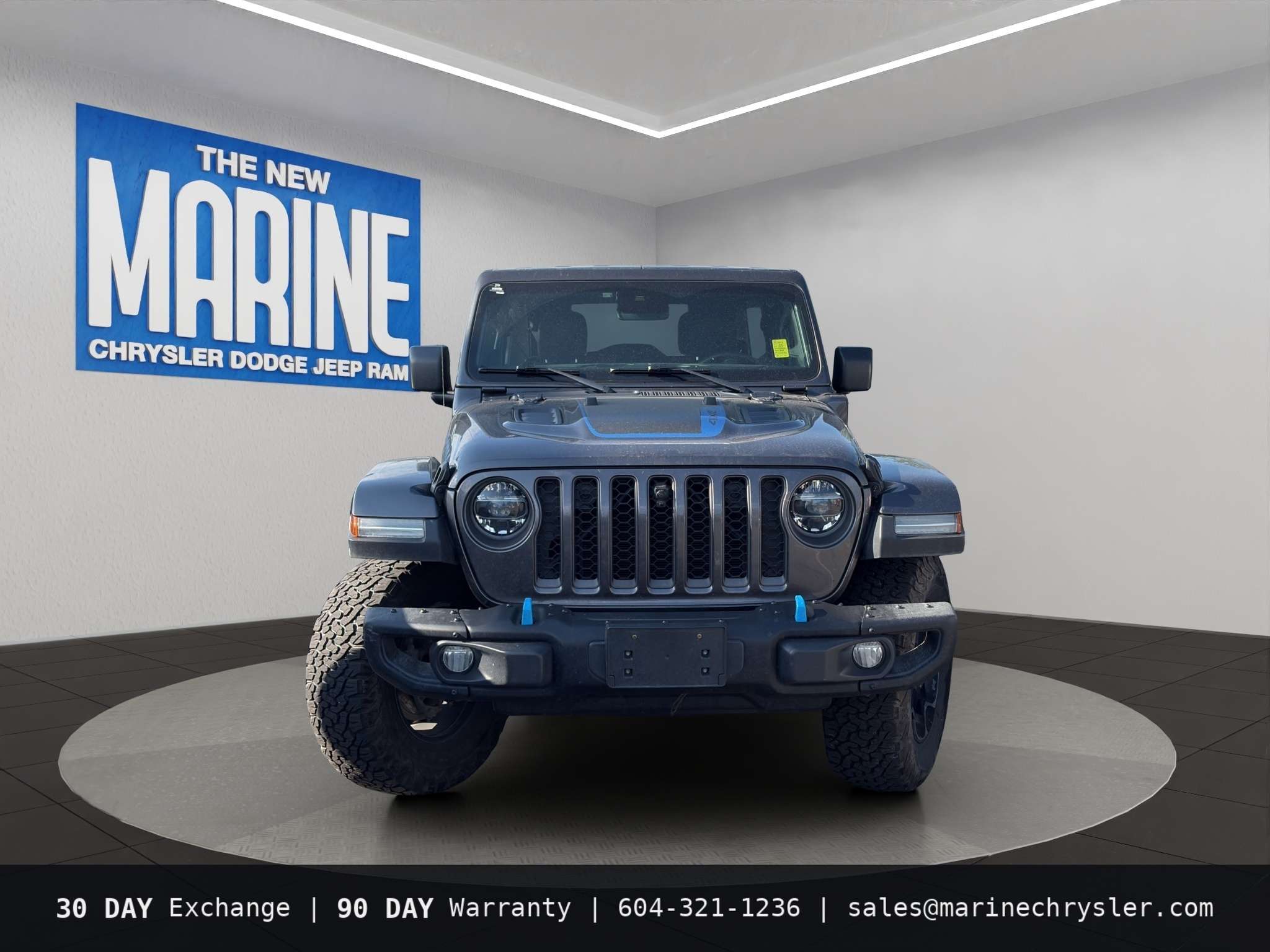 Gray 2021 Jeep Wrangler 4xe SUV / Crossover Four-Wheel Drive 8-Speed Automatic