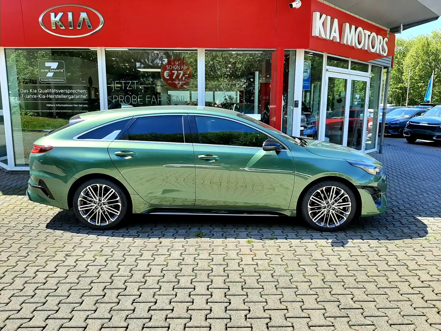 Kia ProCeed / pro_cee'd 1.5T DCT GTL TECH 18ZOLL AHK MJ25 Grün - 2