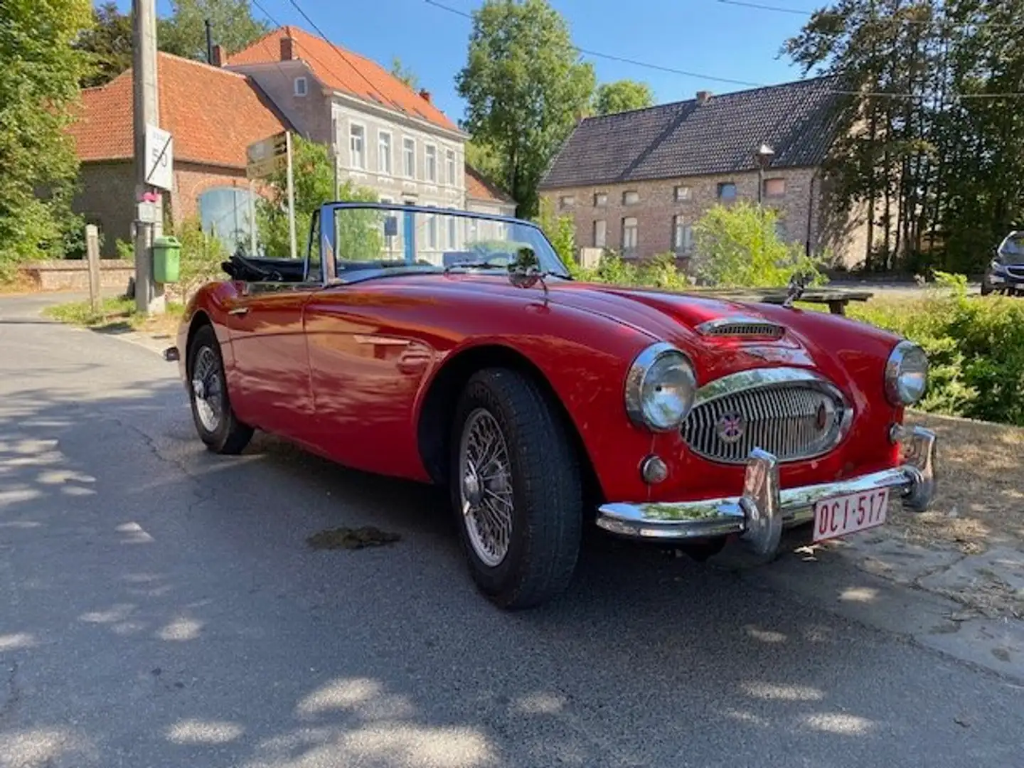 Austin-Healey 3000 Mk2a (BJ7) Kırmızı - 2