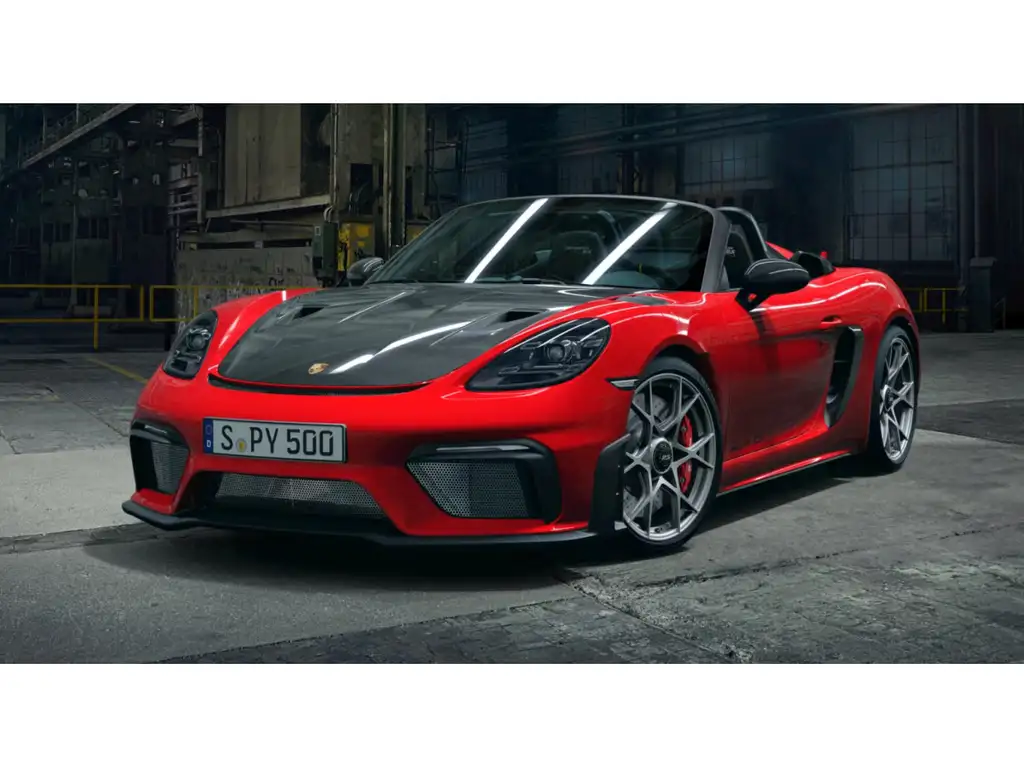 Porsche 718 Spyder 0 из Европы — купить под ключ