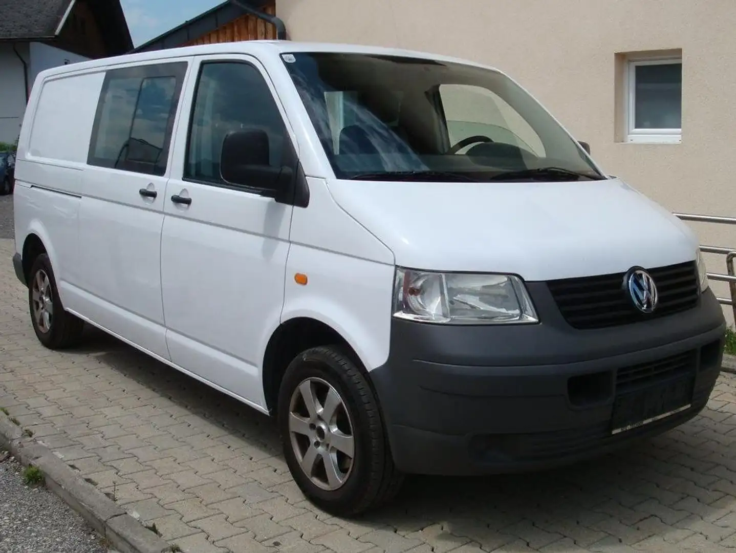 Volkswagen T5 1.9 TDI Doka Білий - 1