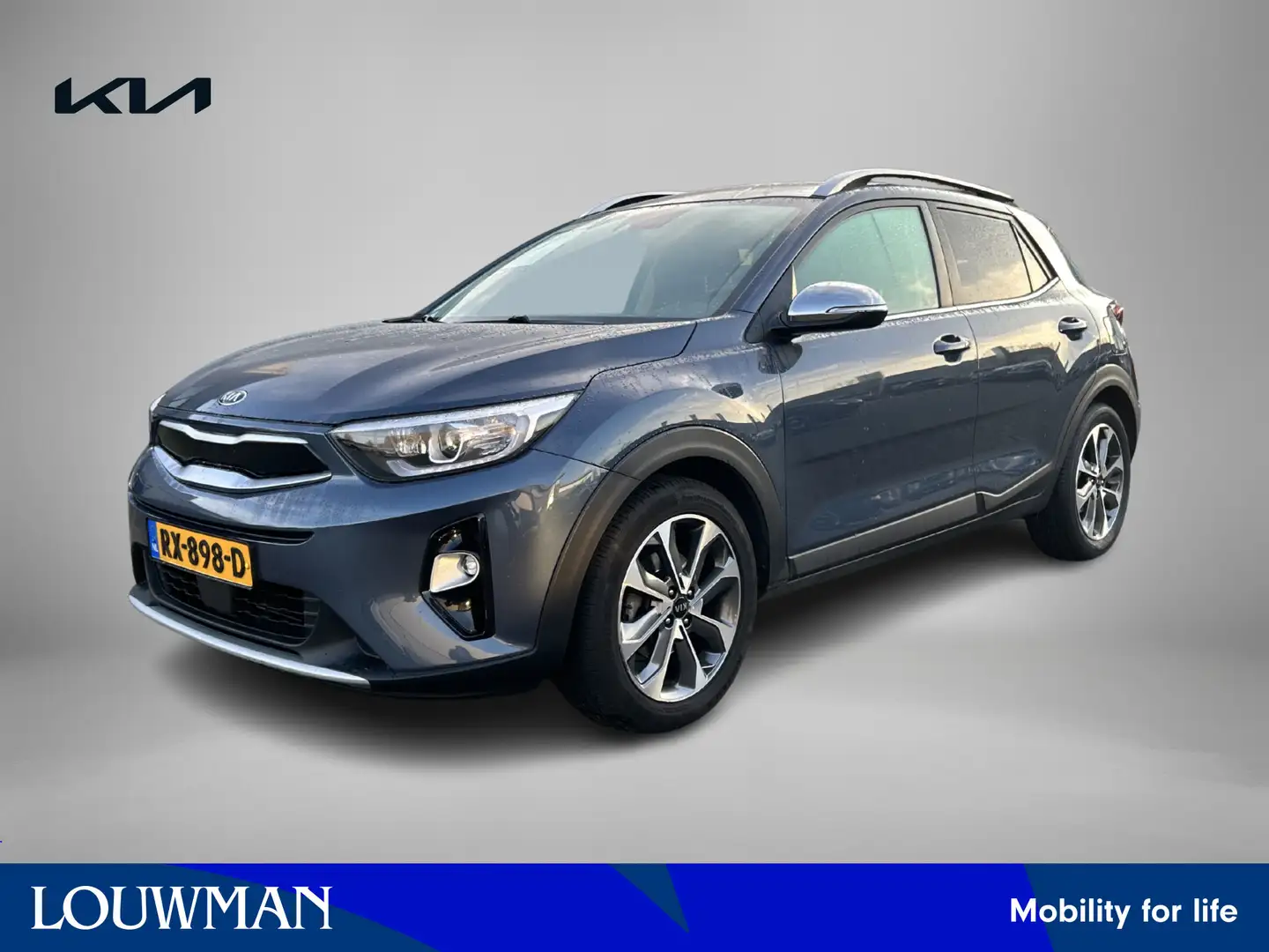 Kia Stonic 1.0 T-GDi ExecutiveLine Blauw - 1