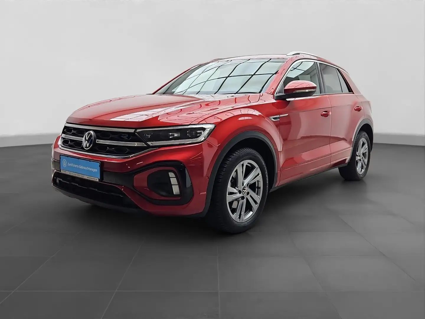 Volkswagen T-Roc 1.5 TSI DSG R-LINE NAVI KAMERA MATRIX BEAT Rot - 2