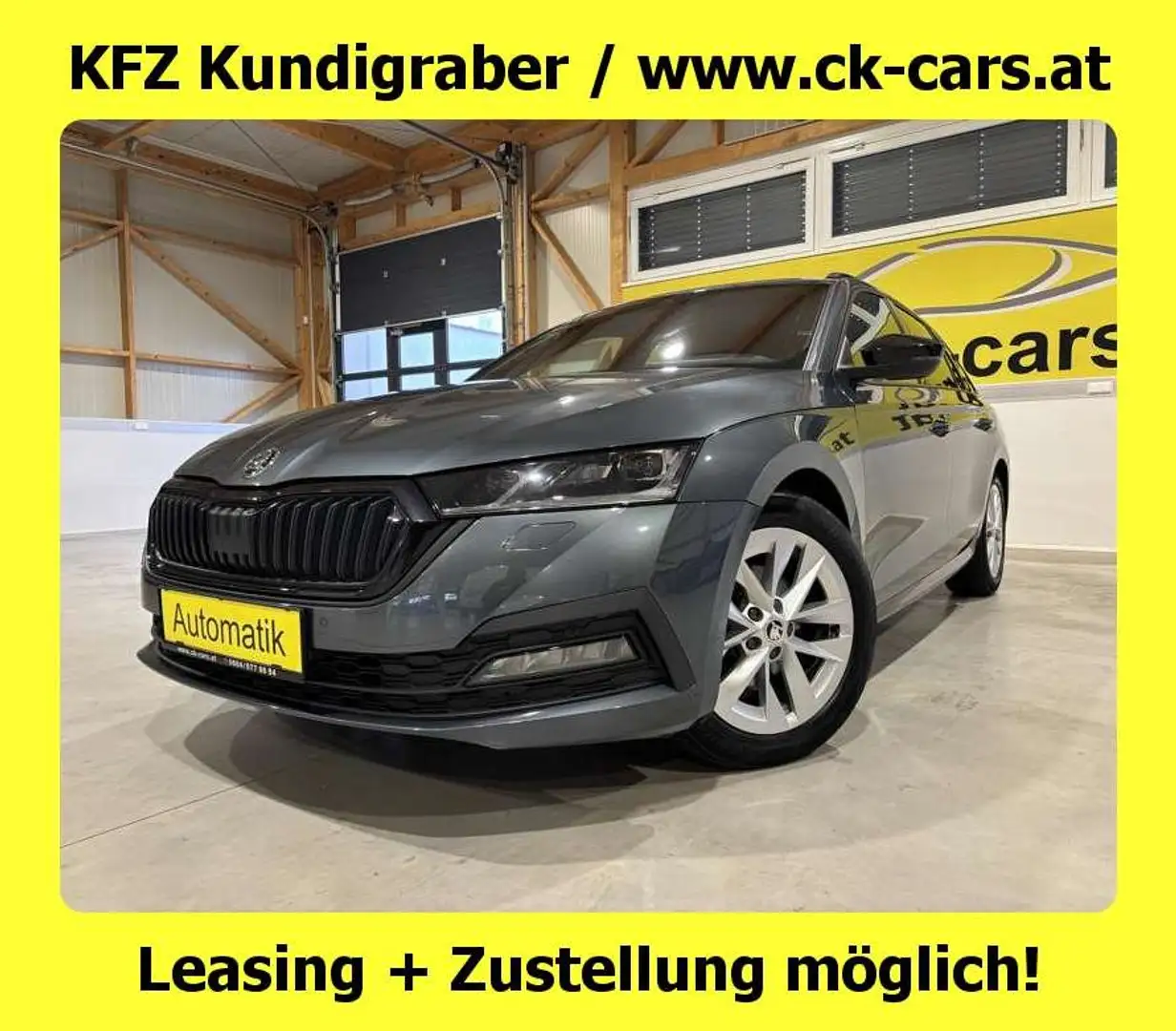 Skoda Octavia SPORTLINE 2,0DSG VIRTUAL COCKPIT MATRIX CANTON AHK Grau - 1