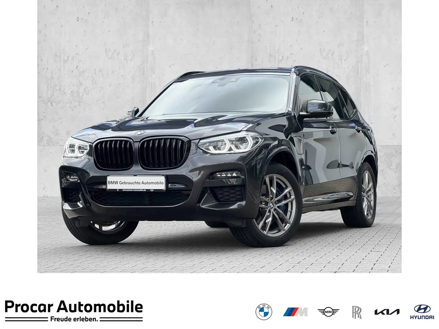 BMW X3 xDrive30e M Sport AdapLED Pano PA HiFi 19"LM Grau - 1