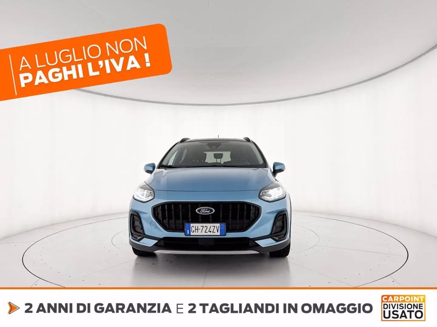 Ford Fiesta active 1.0 ecoboost h x 125cv Blu/Azzurro - 2