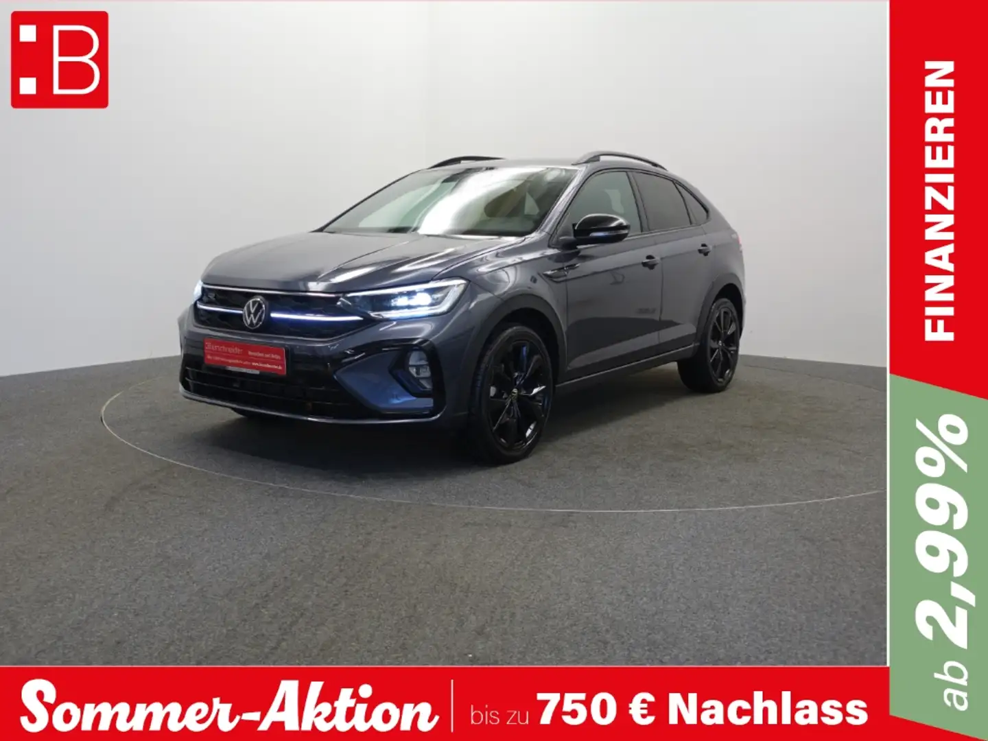 Volkswagen Taigo 1.5 TSI DSG R-Line Black Style IQ.LIGHT COCKPIT 18 Grau - 1