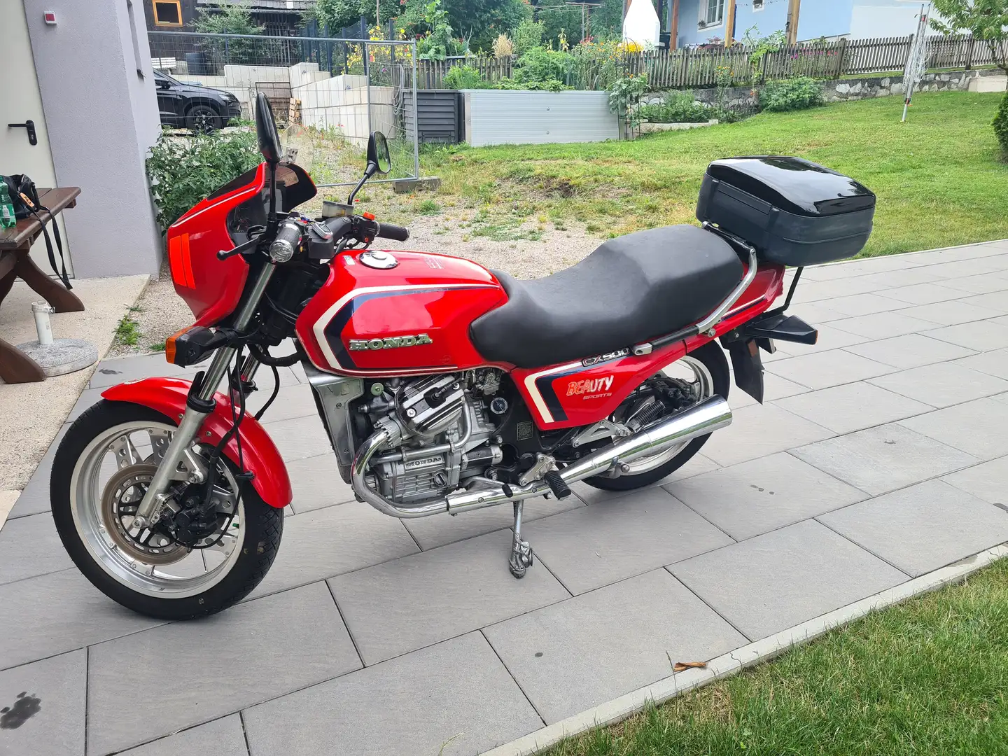 Honda CX 500 PC 06 Rojo - 1