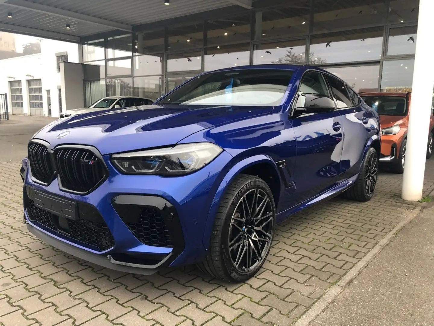 BMW X6 M Competition Modrá - 2