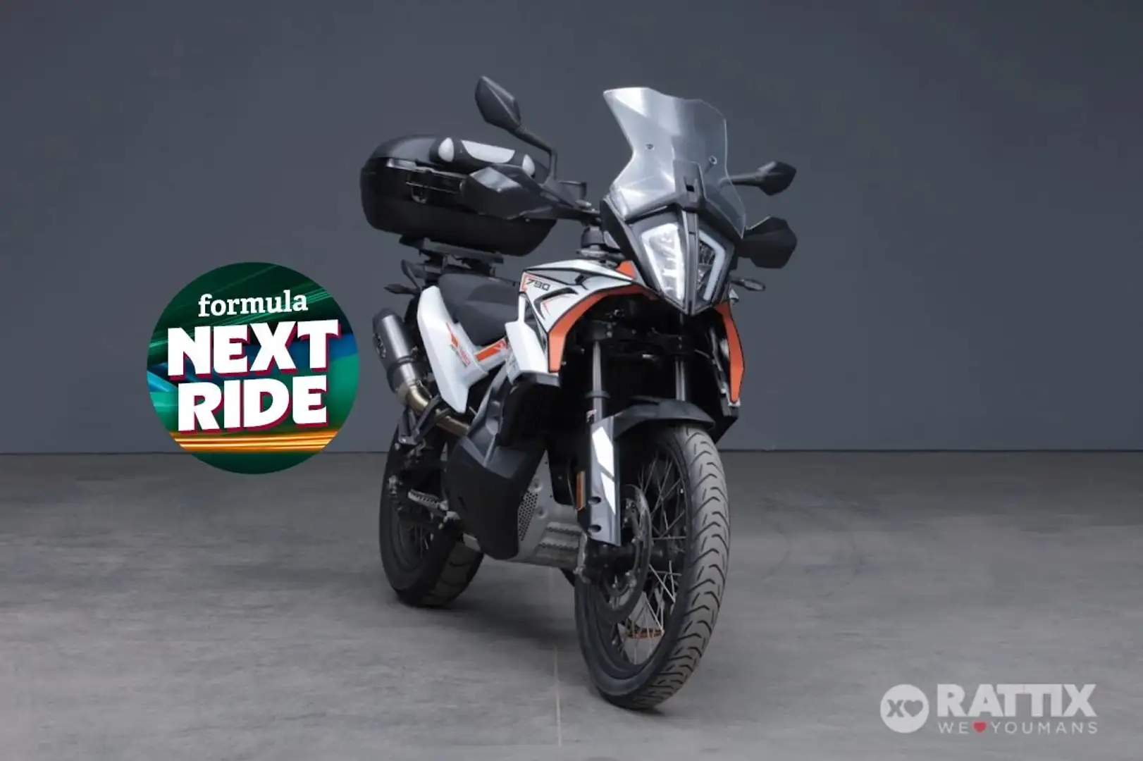 KTM 790 Adventure my19 Blanc - 1