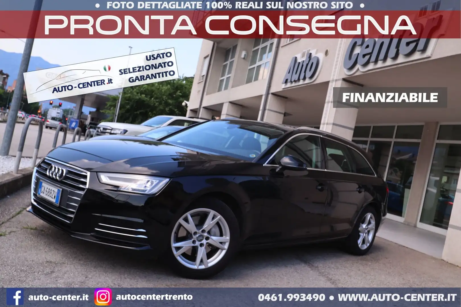 Audi A4 Avant 2.0 TDI 190CV quattro Stronic Sport Nero - 1
